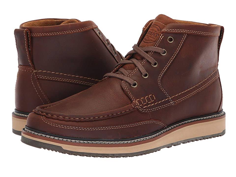 Brown Men&s Size 7.5 Work Boots E85869