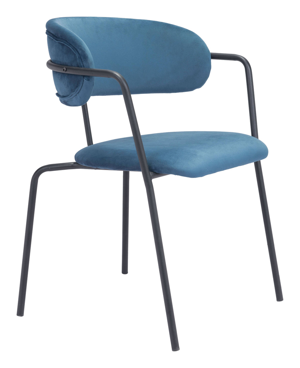 Blue & Black Dining Chair (Set of 2) S7817