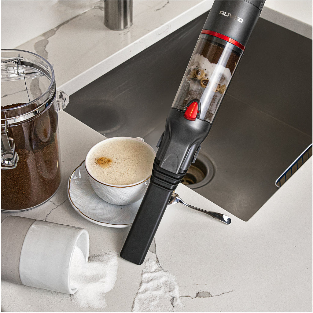 Red Cordless Handheld Vacuum H233879