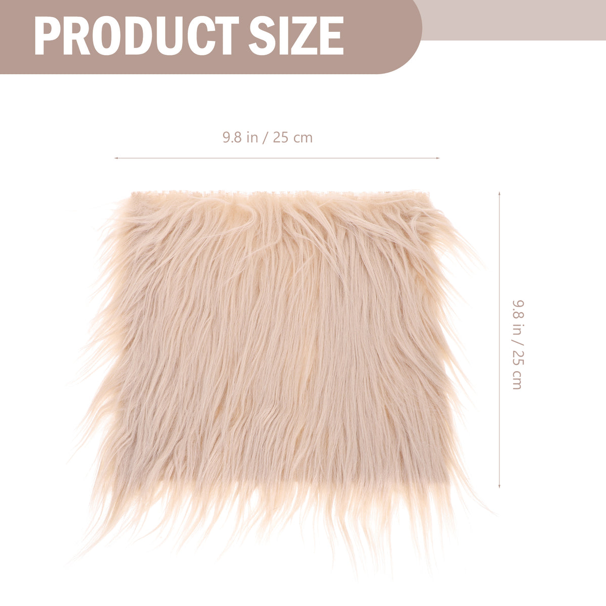 Craft Supply Decoration Gnome Doll DIY Making Supplies Including Square Faux Fur Fabric Wooden Balls P628