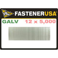 18 Gauge Galvanized Brad Nails 60m Case W3510