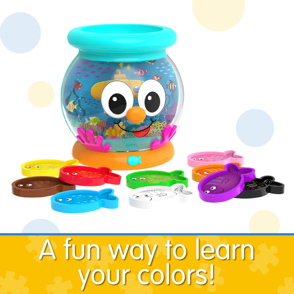 Color Fun Fish Bowl Preschool Learning Toy T9855