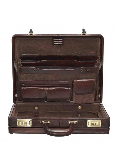 Black Expandable Attaché Case W35984