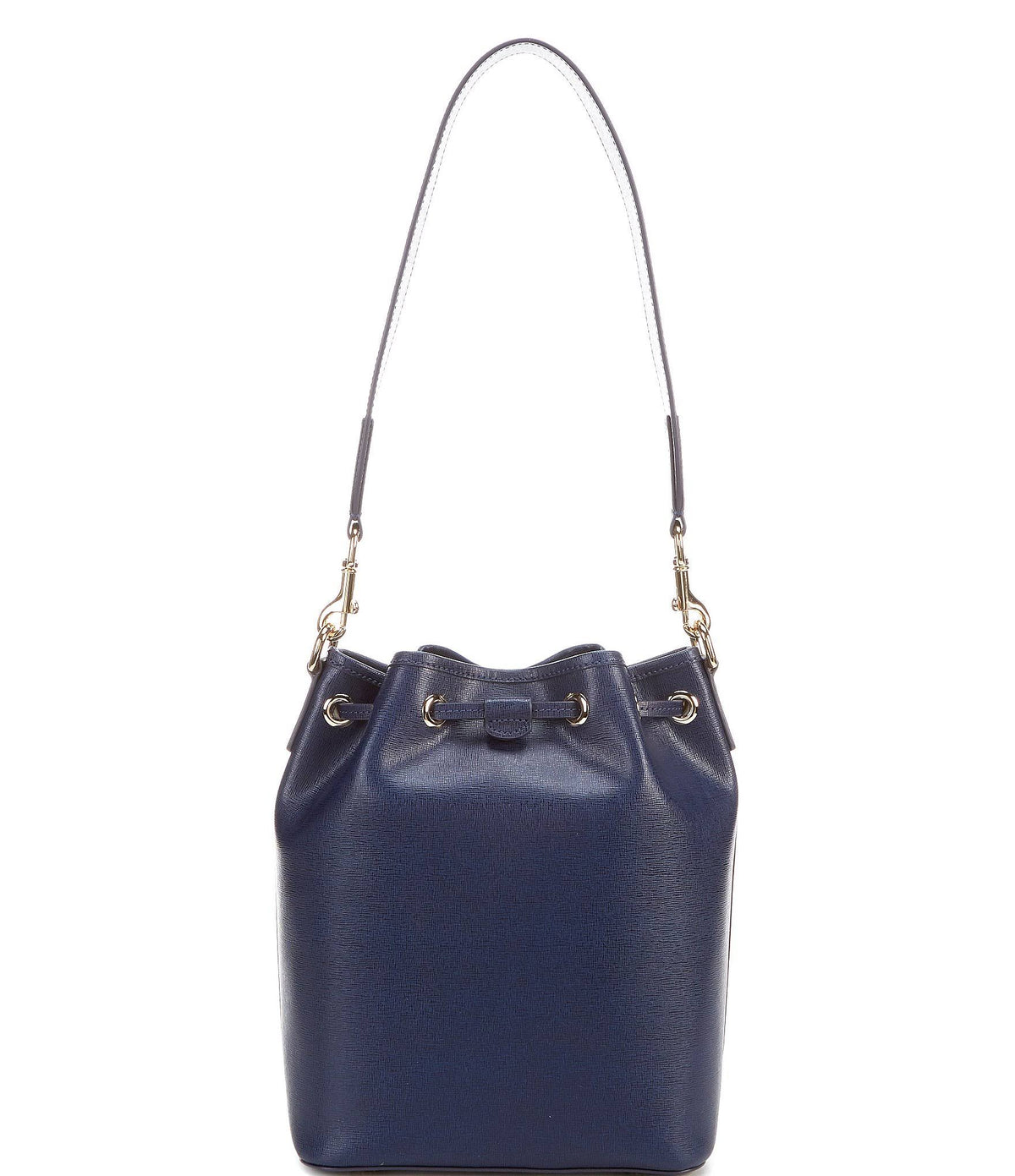 Marine Leather Drawstring Bag T52610