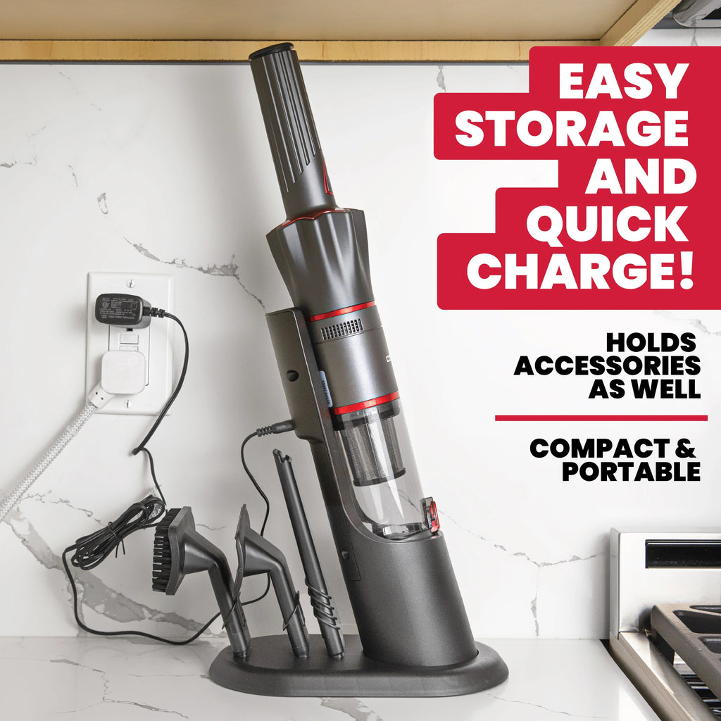 Red Cordless Handheld Vacuum H233879