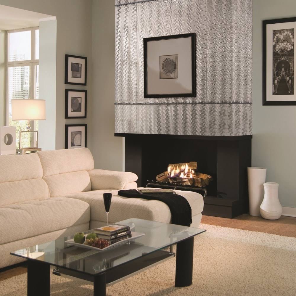 Brushed Aluminum Horizontal Wall Panel A847