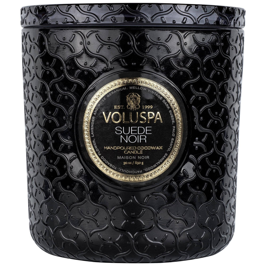 Black Suede Noir Luxe Candle E964340