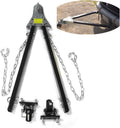 Adjustable Tow Towing Bar Bumper Mount 5000lb with Chains C585