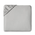 Grey Twin Cotton Fitted Sheet C6388