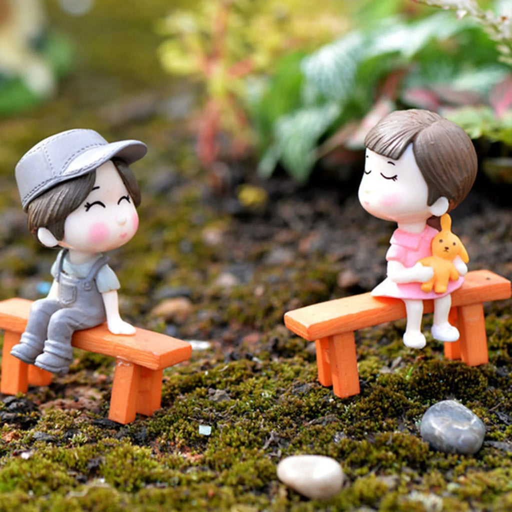 3Pcs/Set Miniature Doll Figurine E2592