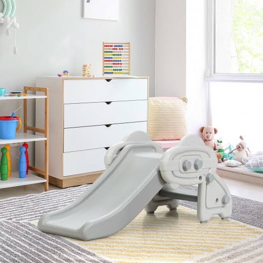 Freestanding Baby Mini Play Climber Slide Set with Anti-Slip Foot Pads H7743