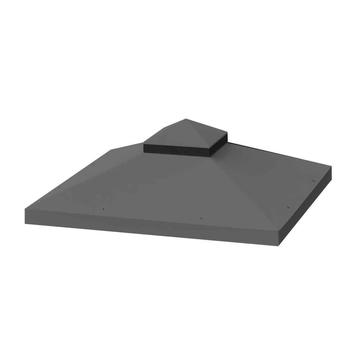 10x10 Ft Double Tiered Gazebo Replacement Canopy Top Cover Only F827874