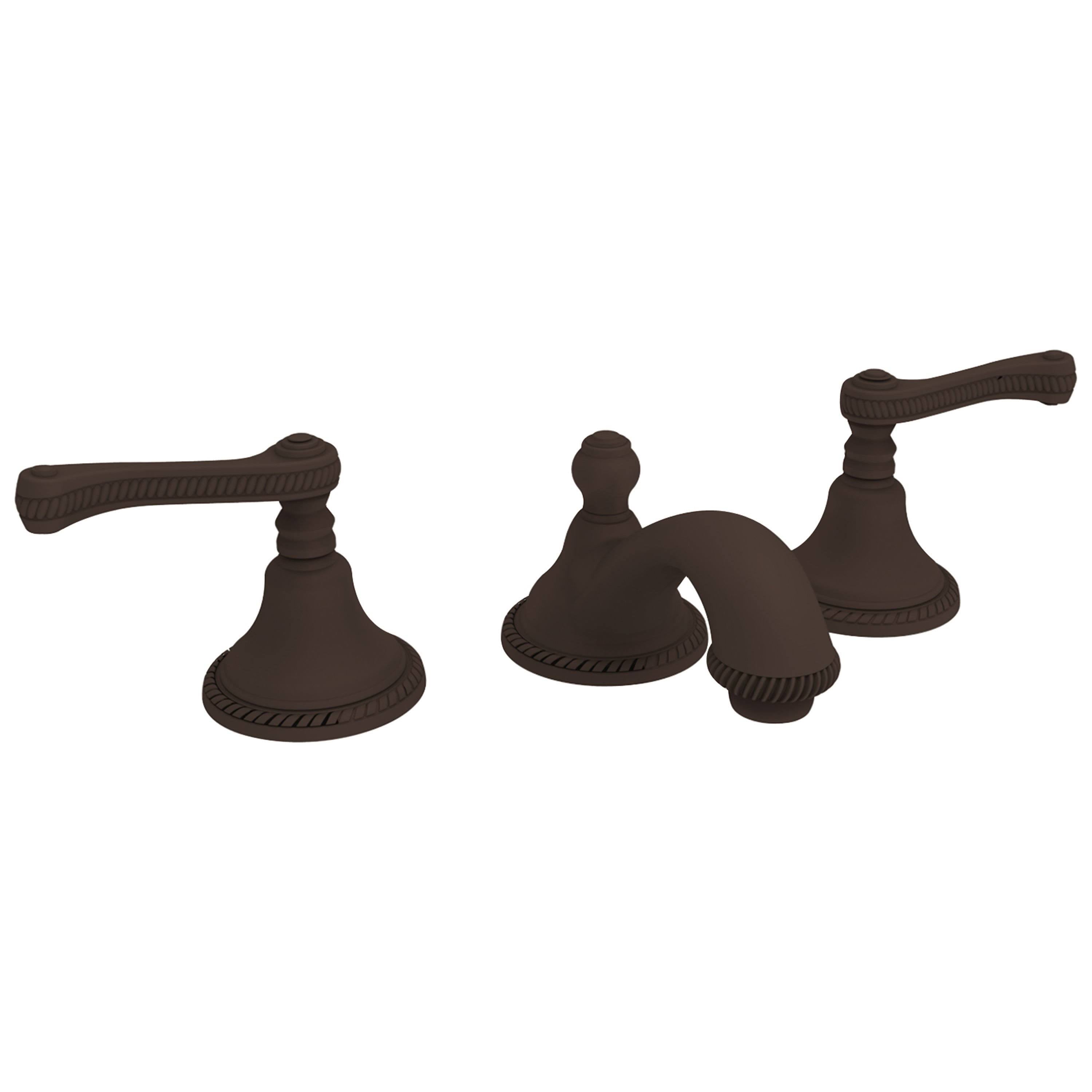 Oil Rubbed Bronze Widespread Lavatory Faucet T132