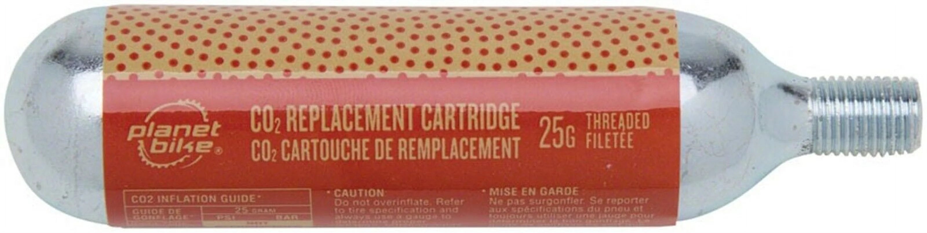 25G Co2 Cartridges - Pack of 16 X123753