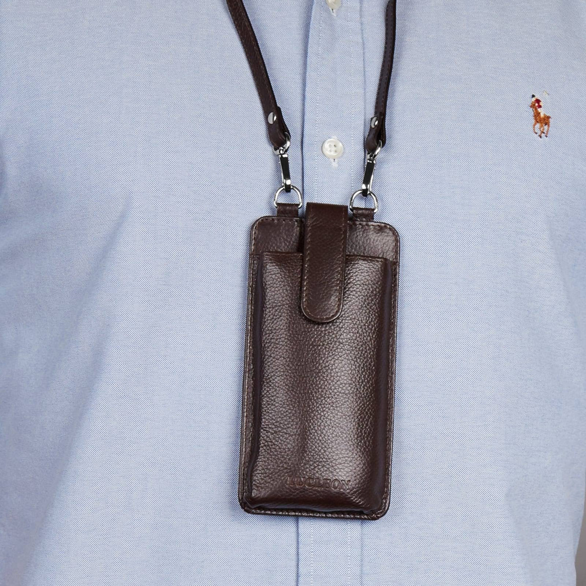 Brown Leather Card Holder V62678