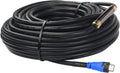 HDMI Cable 100 Feet with Signal Booster, CL3 Rated Black, Pack of 2 D933