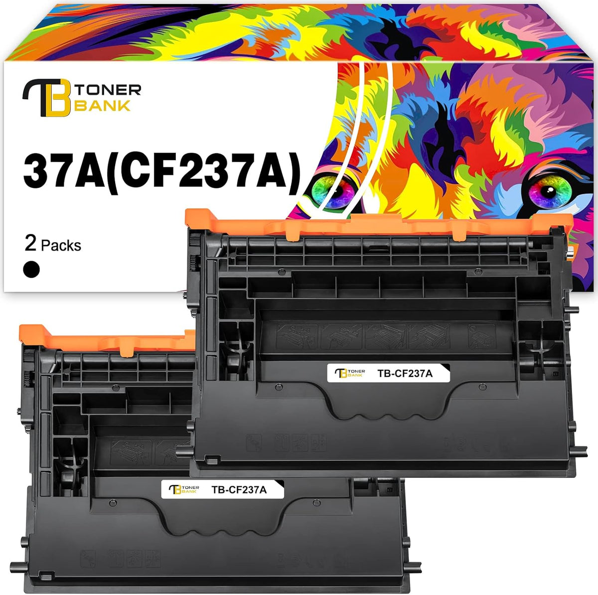 Black 2-Pack Compatible Toner Cartridge for HP Printer B63778