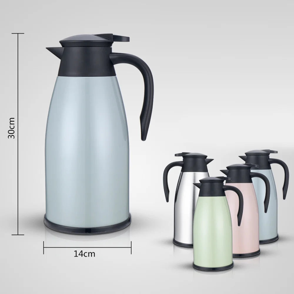 Stainless Steel Insulation Bottle Double Walled Flask 2L W92878