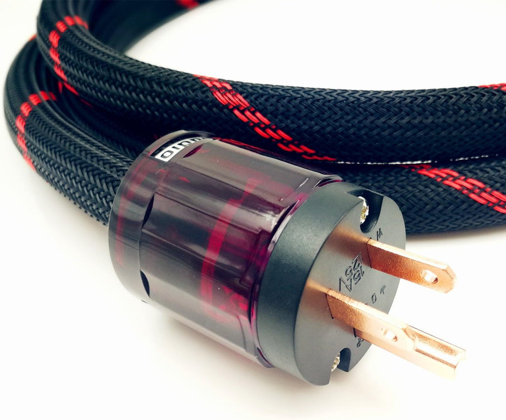 10 AWG HiFi Audio AC Power Cable Power Cord US Plug 6.6FT U57572