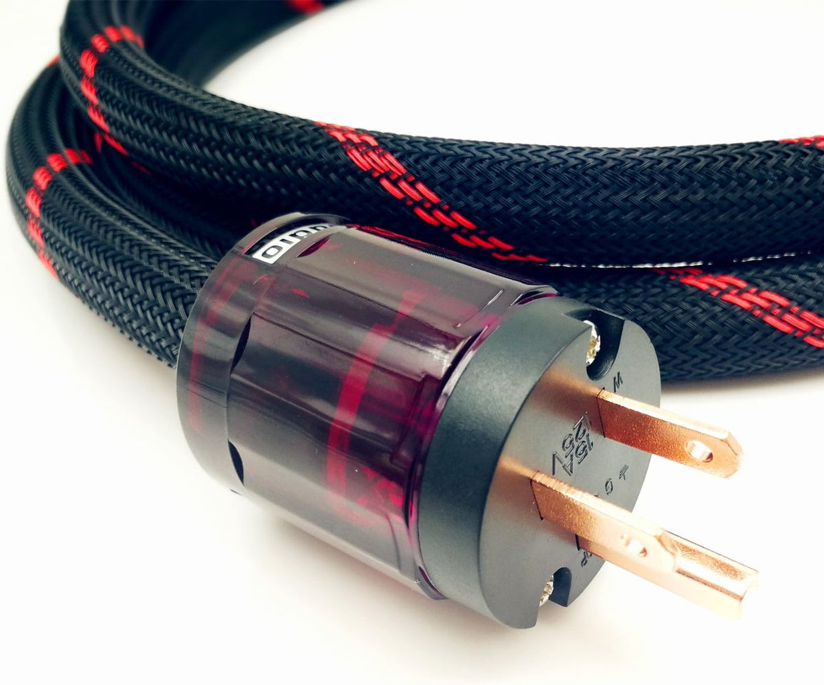 10 AWG HiFi Audio AC Power Cable Power Cord US Plug 6.6FT U57572