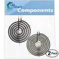 2-Pack 8 inch 6 Turns & 6 inch 5 Turns Surface Burner Elements W689581