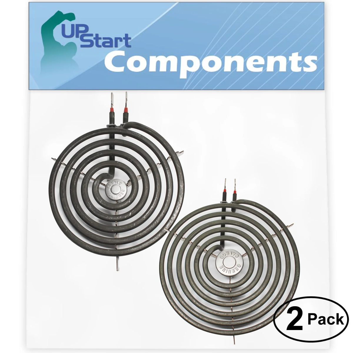 2-Pack 8 inch 6 Turns & 6 inch 5 Turns Surface Burner Elements W689581