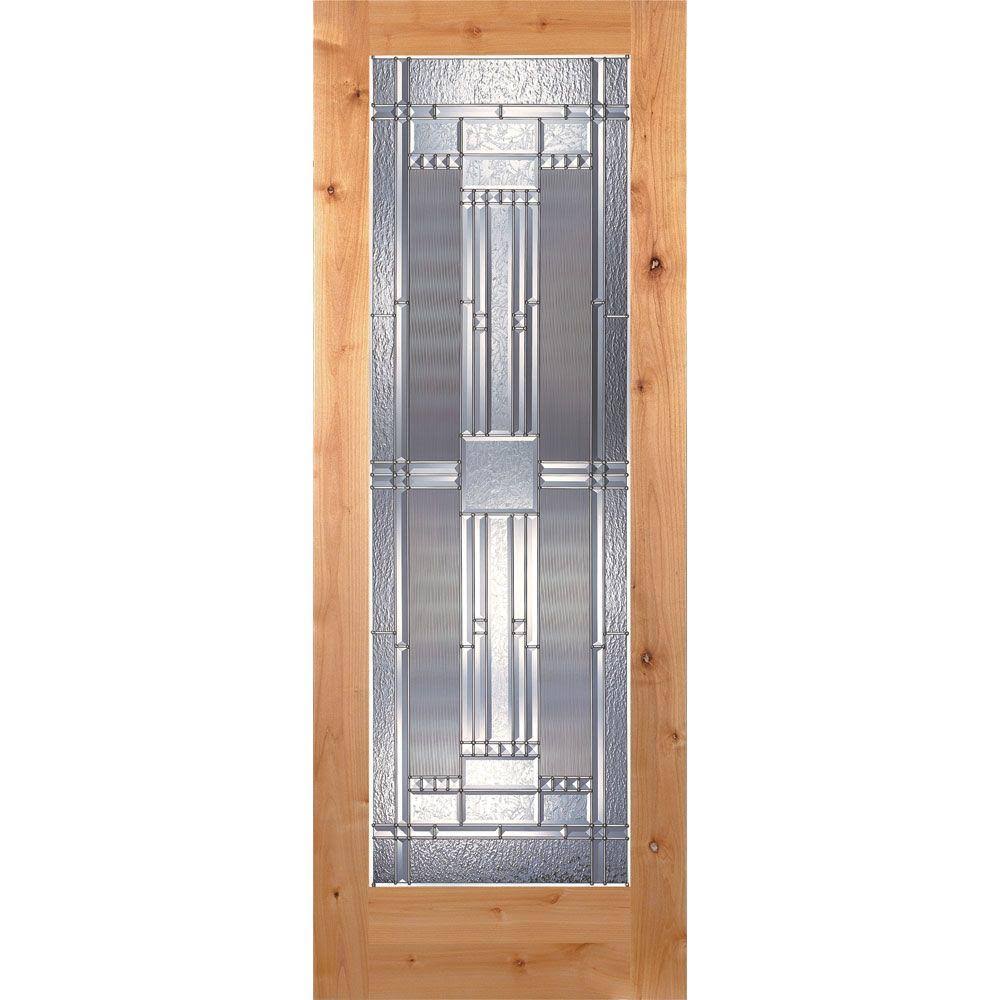 Knotty Alder Interior Door Slab J976