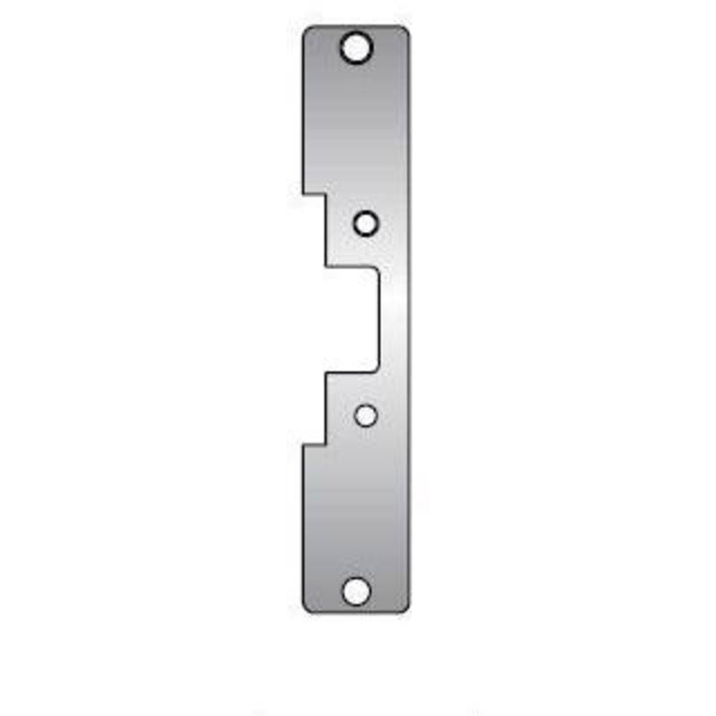 Bright Brass Faceplate for Electric Strikes P6719