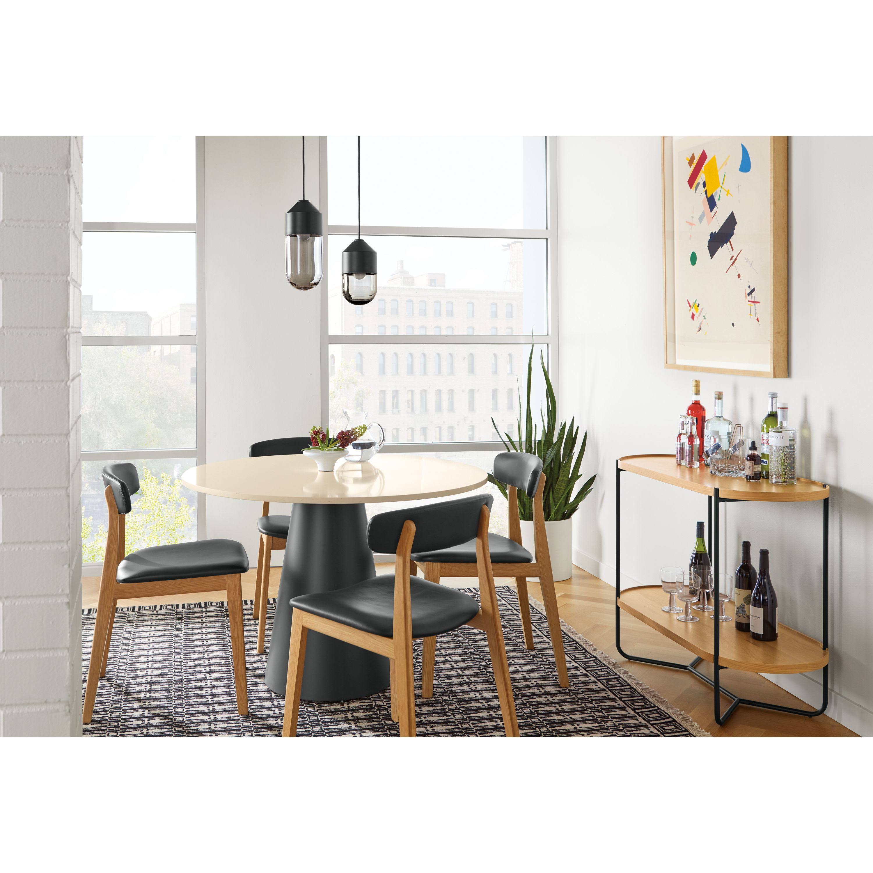 Clear Tempered Glass Round Table I4197