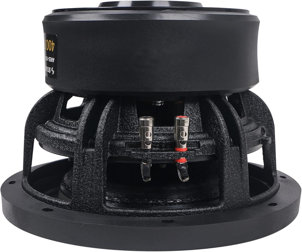 10" Dual Voice Coil 1000W Car Audio Subwoofer, Dual 4-Ohm W711814