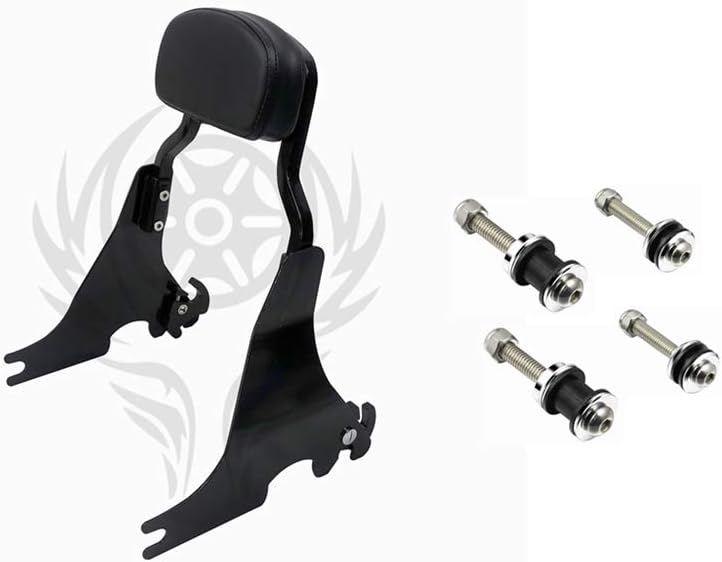 Gloss Black Detachable Sissybar for Harley Sportster X985
