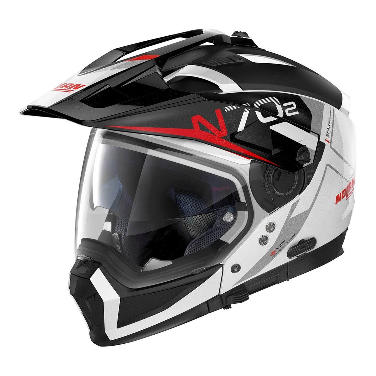 Black-White XL Helmet E8467