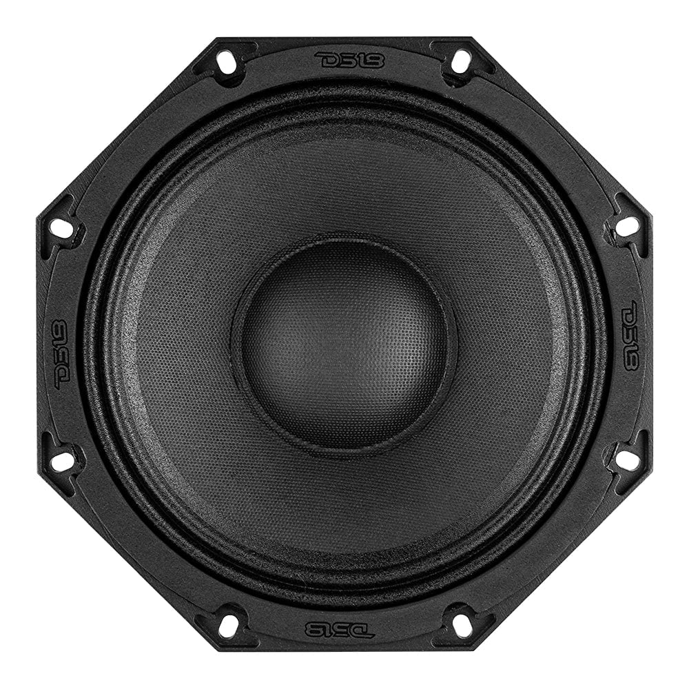 8" Octagon Midrange Loudspeaker 8 Ohm 800W Black S5091