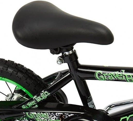 Green Black 12-Inch Boys Bike C4157