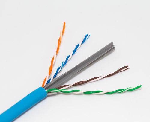 Green Cat6e Plenum 24AWG Solid 1000 ft. Cable E15897