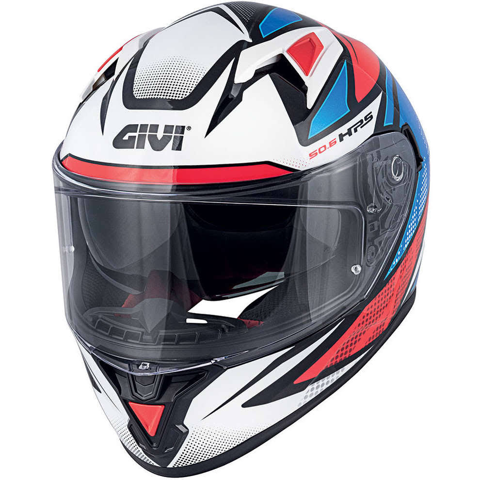 Black White Blue Red Helmet Size S Z36669