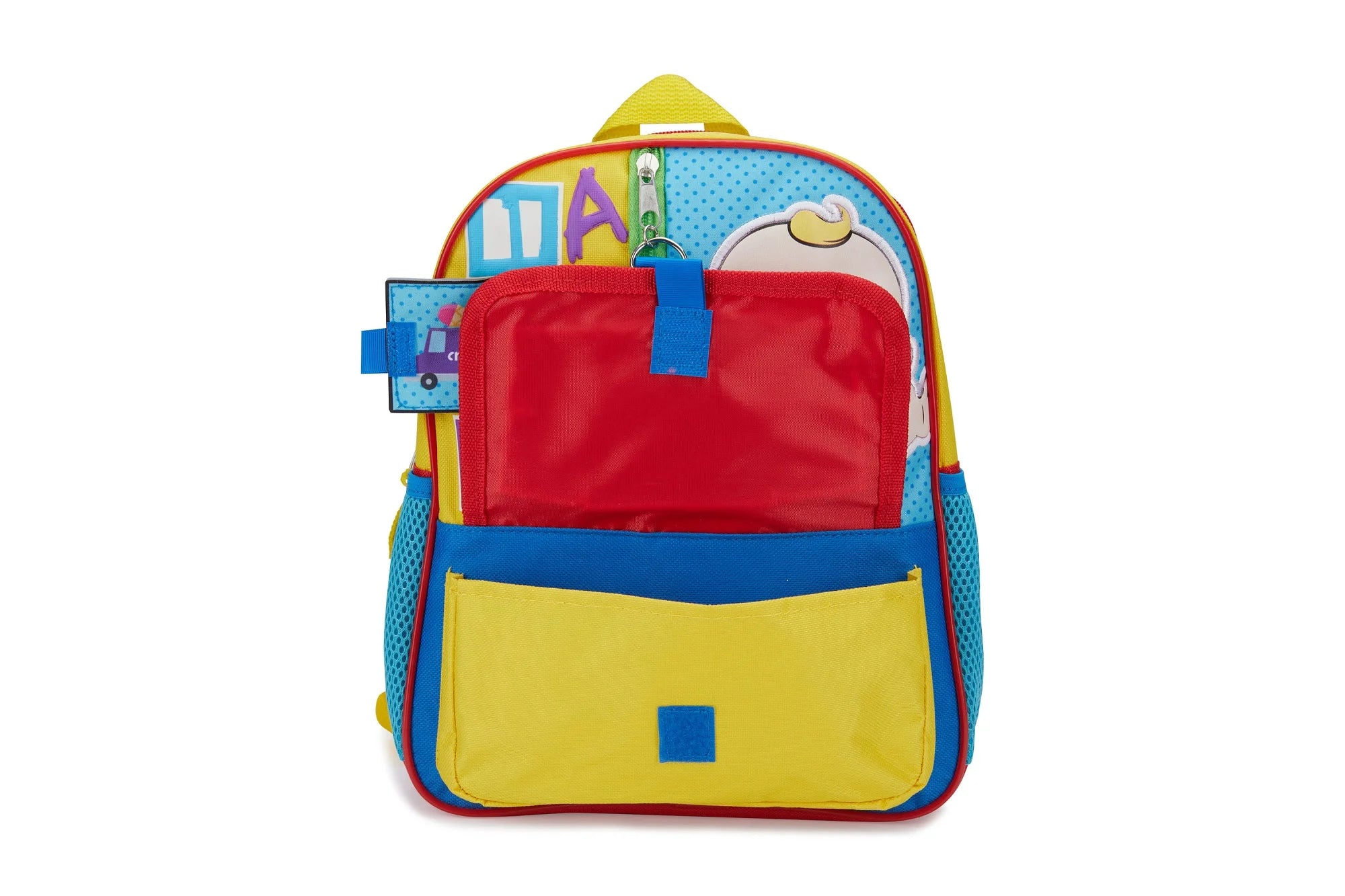 12” Interactive Mini Backpack with Padded Back and Adjustable Straps V905