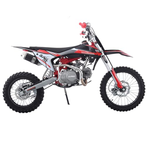 17"/14" Tire Dirt Bike with 4-Speed Manual Transmission Q7735