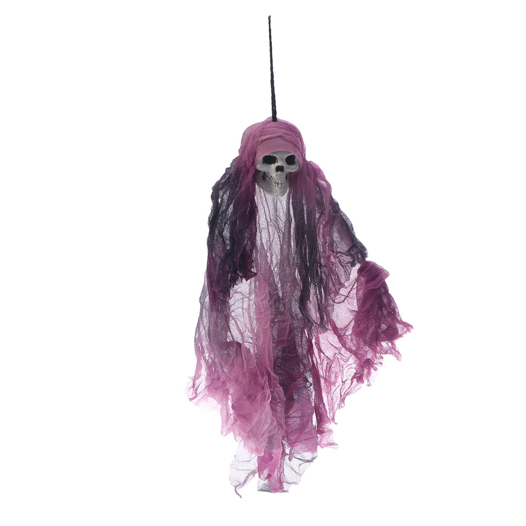 Halloween Skull Doll Decoration Prop (Purple) H49477