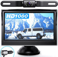 Backup Camera with 5 inch Monitor License Plate Rear View Camera Pack of 2 C6251