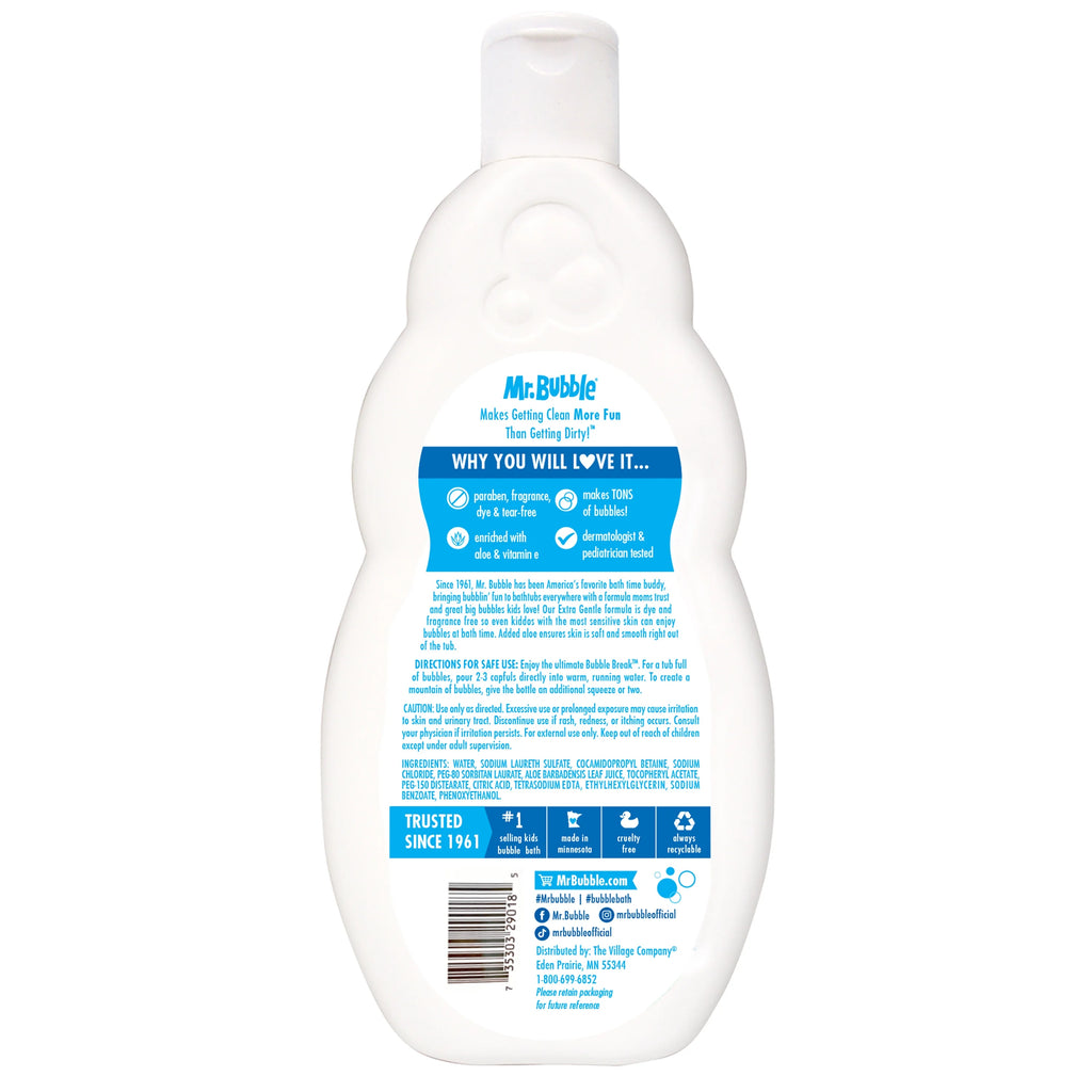 Fragrance Free Bubble Bath for Children, 16 fl oz, 2 Pack F7664