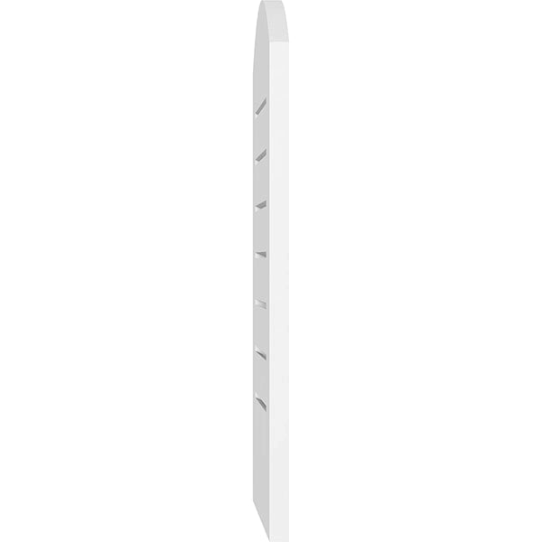 Arch Top Surface Mount PVC Gable Vent W22801