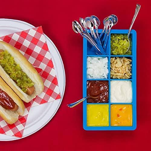 2 Silicone Ice Cube Tray + 2 Reusable Silicone Ice Cube Mold J118