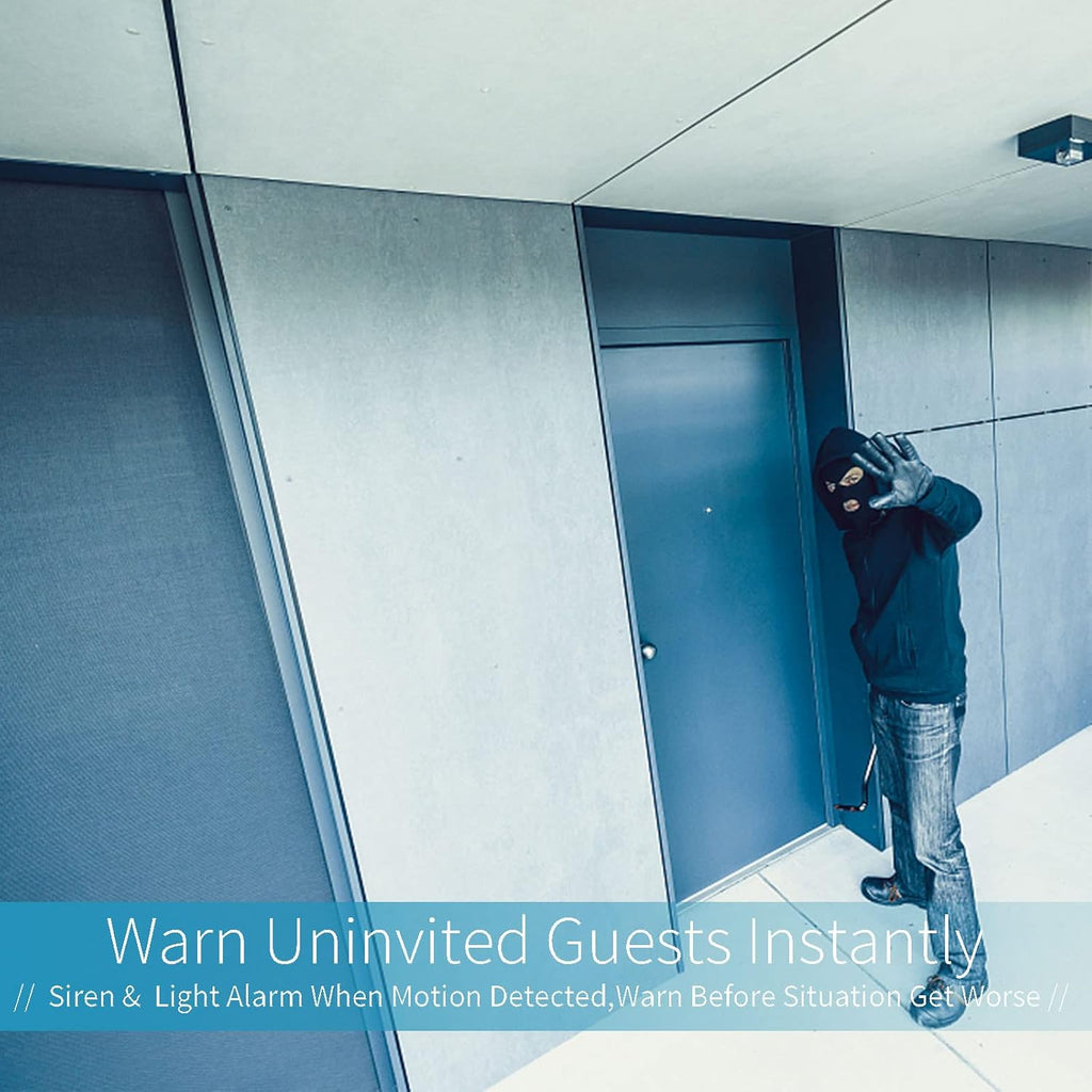 Wireless Wi-Fi Security Camera with Motion Detection and Night Vision Y12592