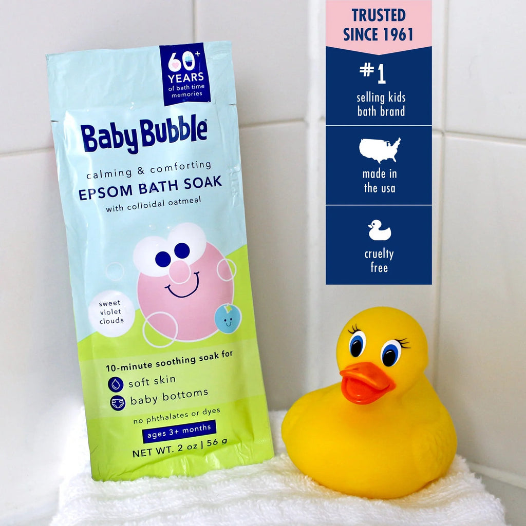 Calming Epsom Bath Soak, Sweet Violet Clouds Scent, 2 oz. V751244