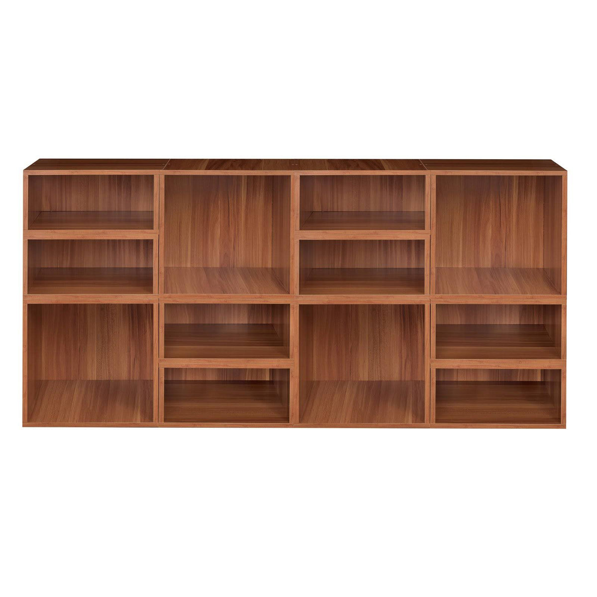 Cherry/Blue Storage Set with Foldable Storage Bins E95591