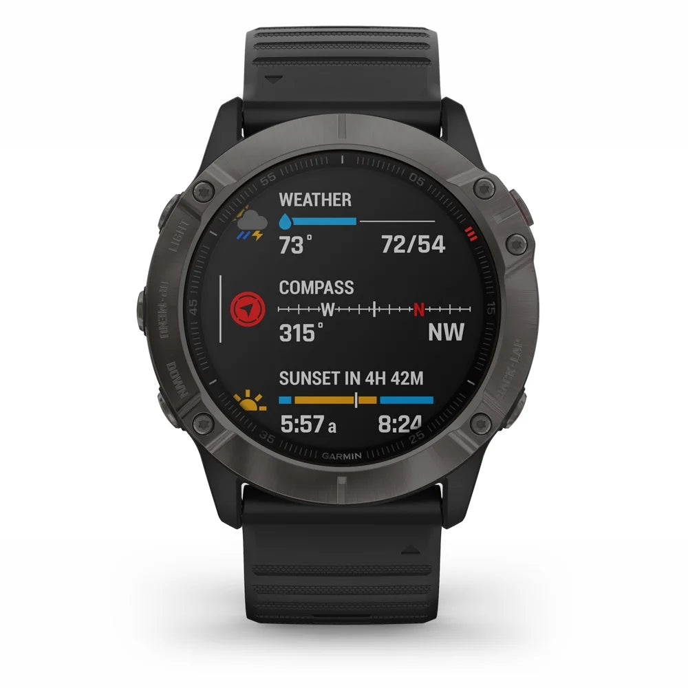 Carbon Gray DLC Multisport GPS Smartwatch J618258