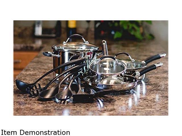 13-Piece Stainless-Steel Cookware Set F58756