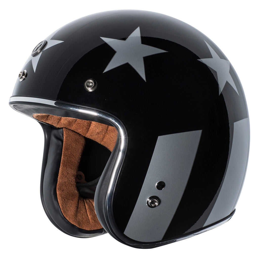 Gloss Black 3/4 Open Face Helmet XL C59827