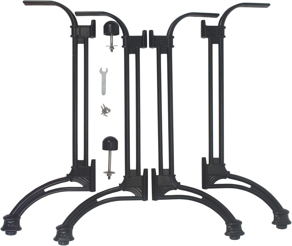 Aluminum Table Base Black Z741811